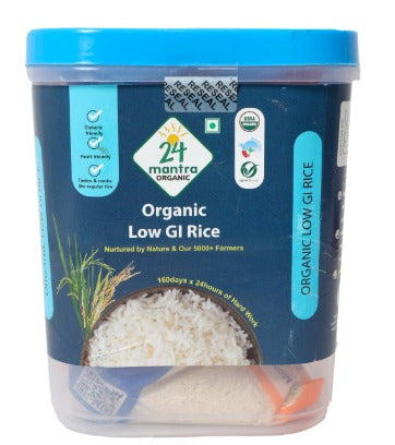 Organic Low GI rice (24 Mantra)