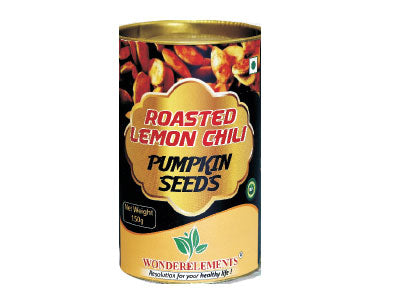 Buy Natural Roasted Lemon Chili Pumpkin Seeds online at Orgpick