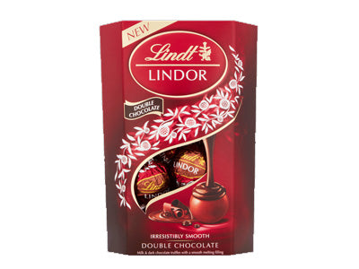 Lindt Lindor Truffles - Double Chocolate - Bulk Display Tub - 120ct